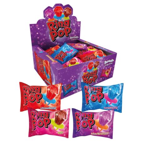 Bazooka Ring Pop Twister - 24 x 15g