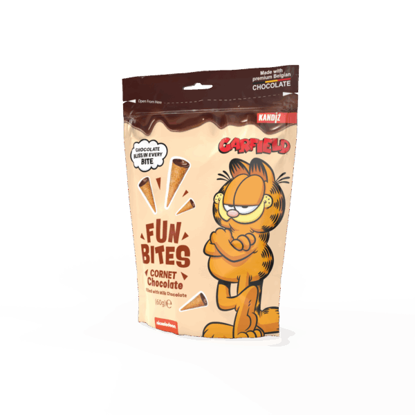 Garfield Fun Bites Choco Cone - 12 x 60g