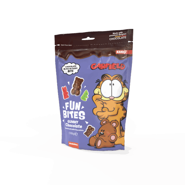 Garfield Fun Bites Choco Gummy - 12 x 100g
