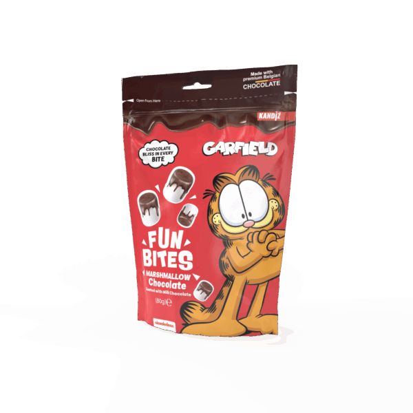Garfield Fun Bites Choco Marshmallow Chocolate - 12 x 80g