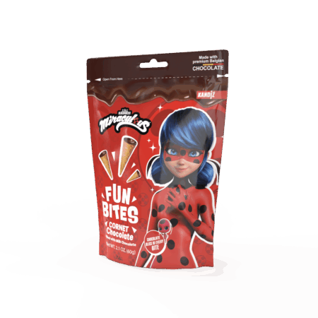 Miraculous Fun Bites Choco Cone - 12 x 60g