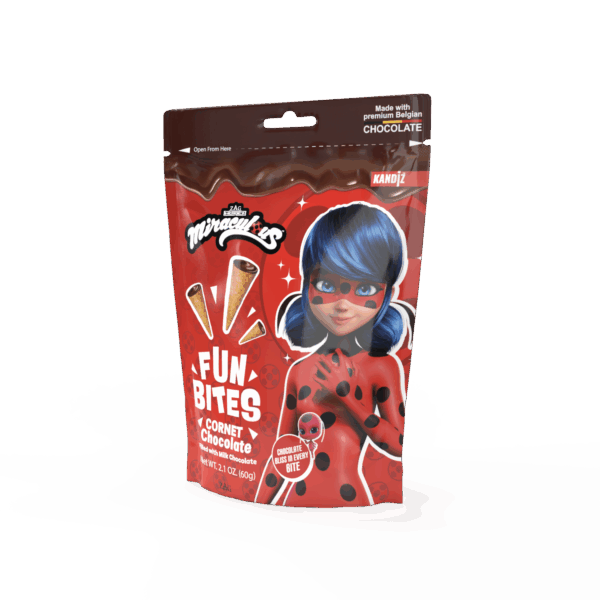 Miraculous Fun Bites Choco Cone - 12 x 60g