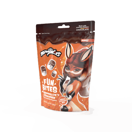 Miraculous Fun Bites Marshmallow Chocolate 12 x 80g