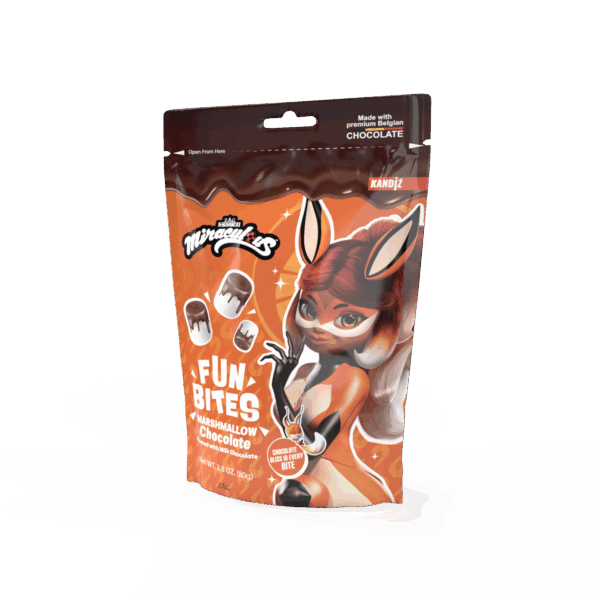 Miraculous Fun Bites Marshmallow Chocolate 12 x 80g