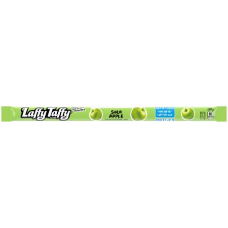 Wonka Laffy Taffy Sour Apple (24x22g)