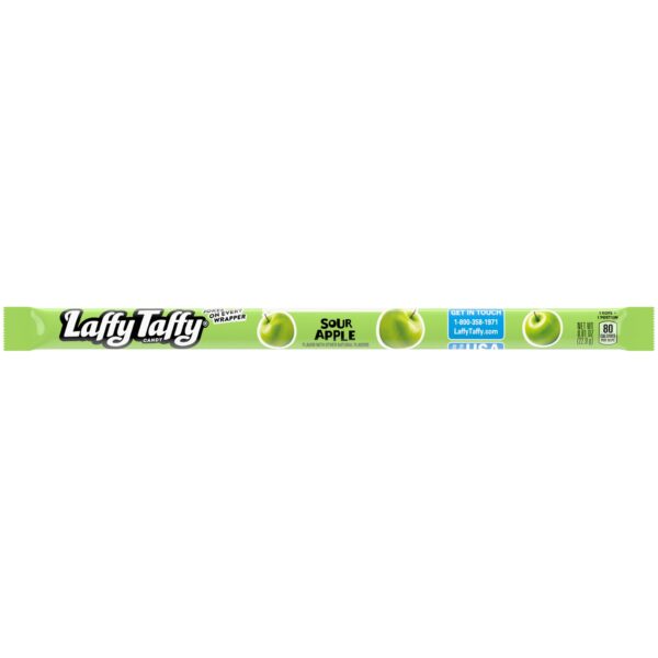 Wonka Laffy Taffy Sour Apple (24x22g)