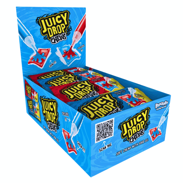 Bazooka Juicy Drop Chews - 16 x 67g