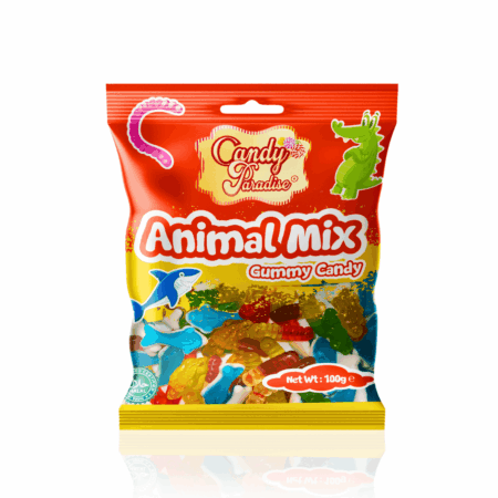 Candy Paradise Bag Animal mix - 12 x 100g