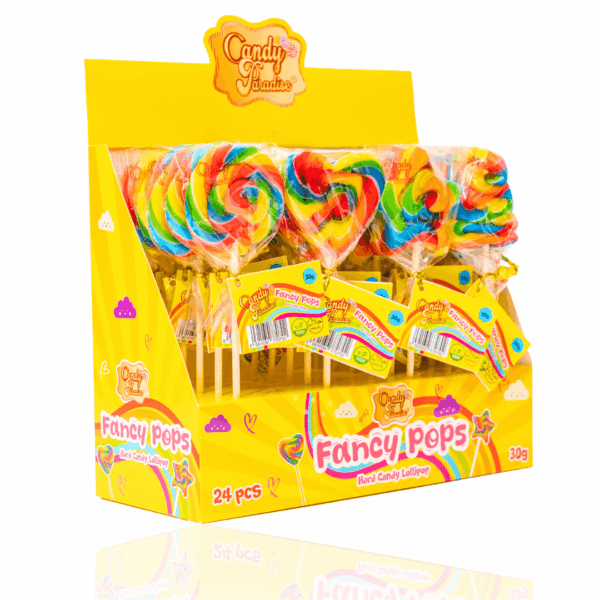 Candy Paradise Fancy Pop Lolli Pop - 24 x 30g
