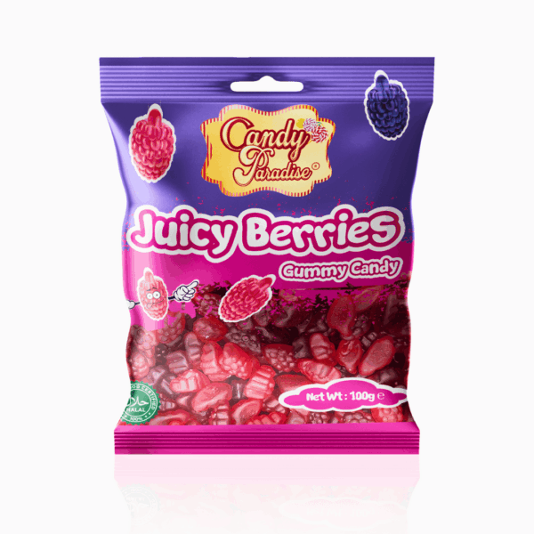 Candy Paradise Bag Juicy Berries - 12 x 100g