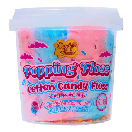 Candy Paradise Cotton Candy Popping - 6 x50g