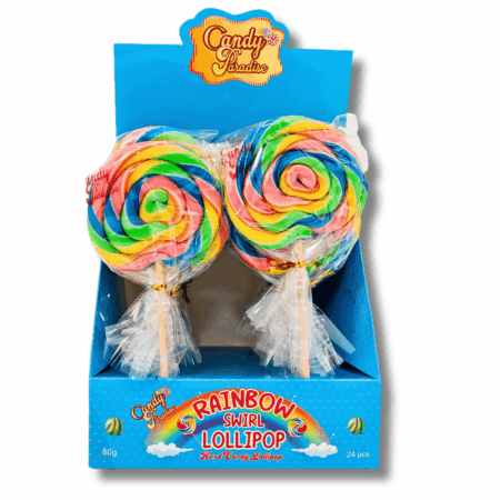 Candy Paradise Rainbow Swirls - 15 x 80g