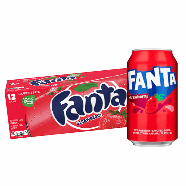 Fanta Strawberry USA - 12 x 355ml