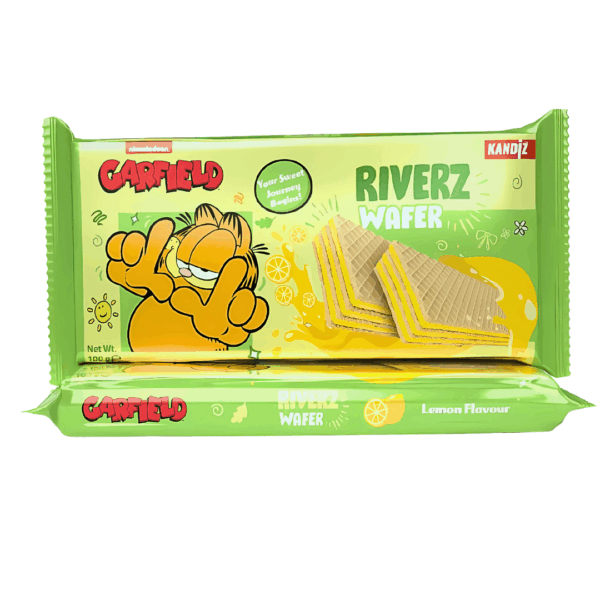 Garfield Riverz Wafer Lemon 34 x 100g