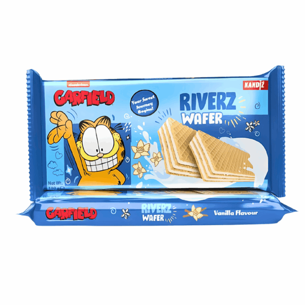 Garfield Riverz Wafer Vanilla 34 x 100g