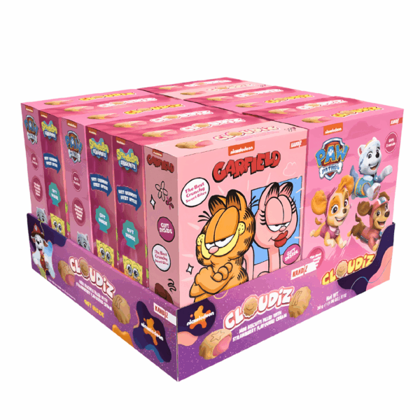 Nickelodeon Cloudiz Strawberry 12 x 30g