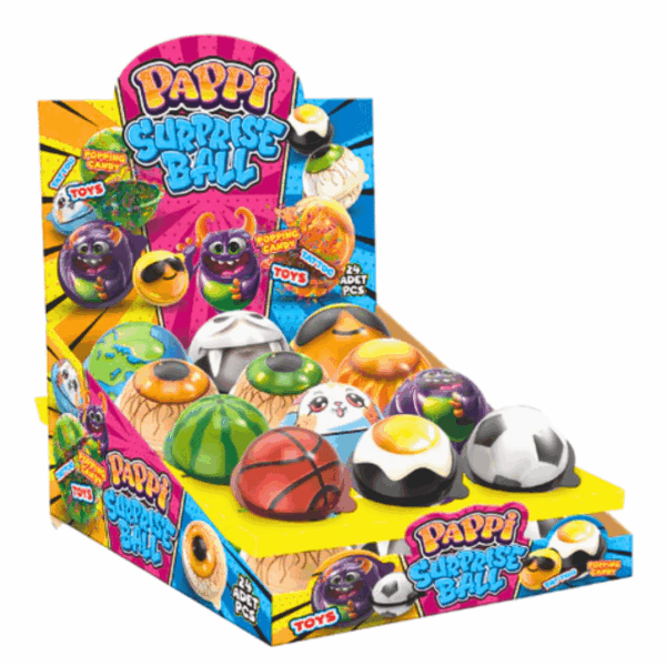 Pappi Surprise Ball - 24 x 4g