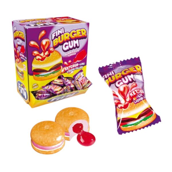 Fini Burger Bubble Gum - 6x200g