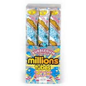 Millions Tubes Bubblegum (12x55g)