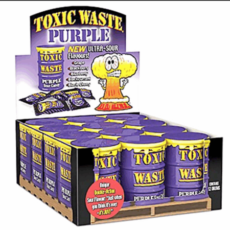 Toxic Waste Purple Drum (12x42g)