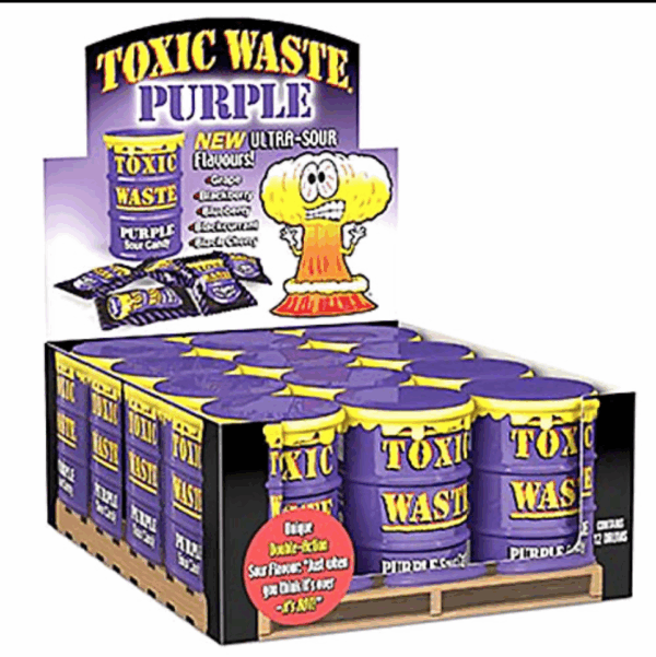 Toxic Waste Purple Drum (12x42g)