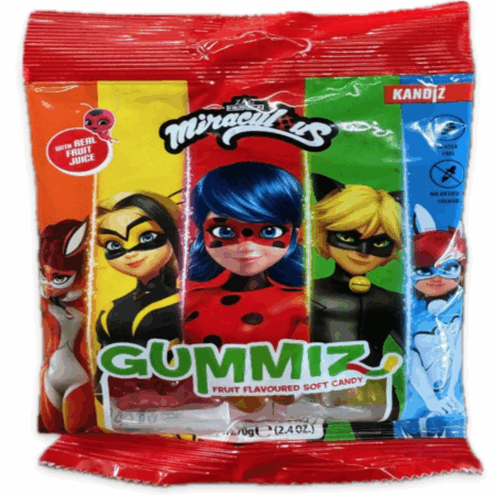 Miraculous Gummiz Worms 12 x 70g