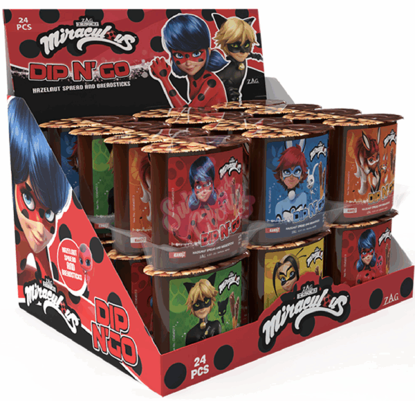 Miraculous Dip N Go - 24 x 55g