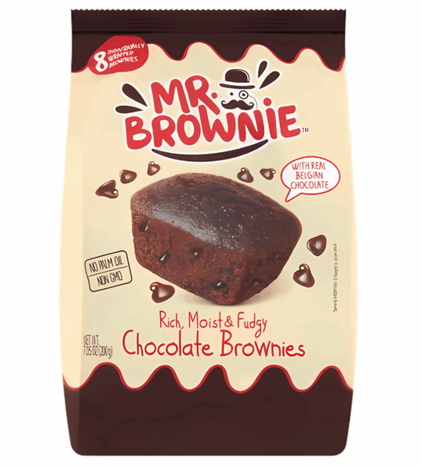 Mr Brownie Chocolate Brownie 12 x 200g