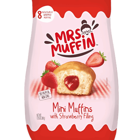 Mrs Muffin Strawberry 12 x 200g