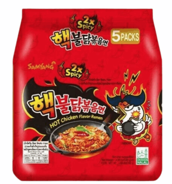 Samyang Hot Chicken 2x spicy - 40 x 140g