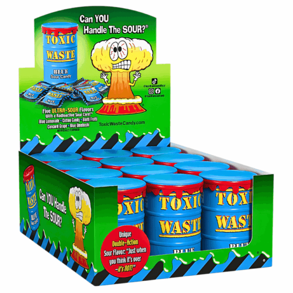 Toxic Waste Blue Drum (12x42g)