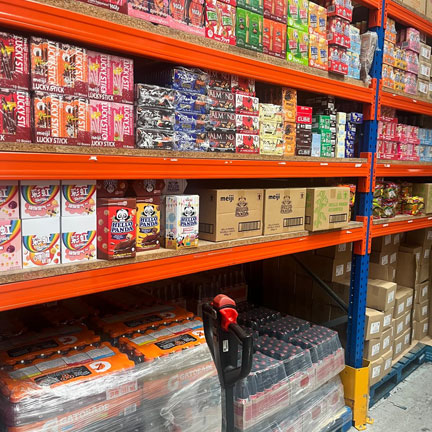 assortment of candy