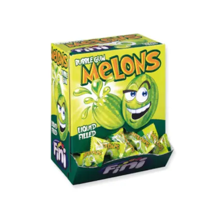 Fini Melons Bubble Gum - 6x200g