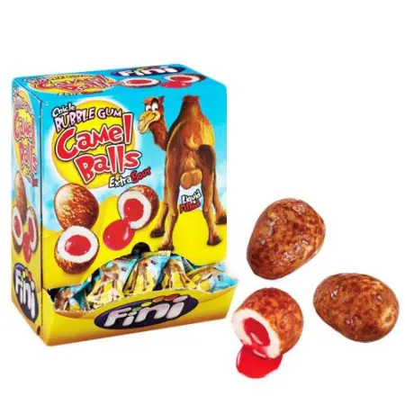 Fini Camel Ball Bubble Gum - 6x200g