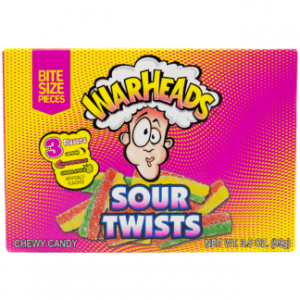 Warheads Sour Twists Theatre (12x114g)