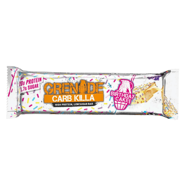 Grenade Birthday Cake Bar (12x60g)