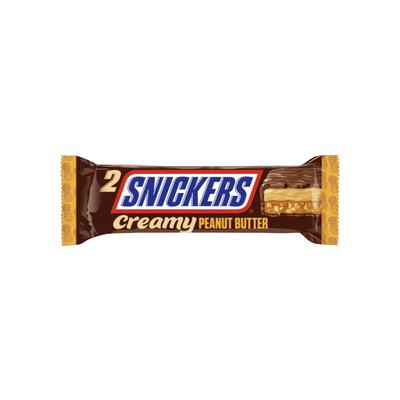 Snickers Creamy Peanut Butter (Twin) Single 24x36.5g