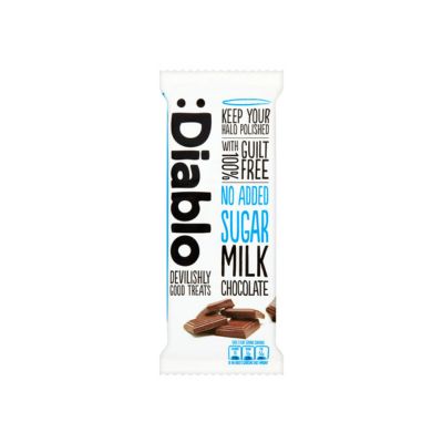 Diablo No Added Sugar Milk Chocolate - 15 x 85g