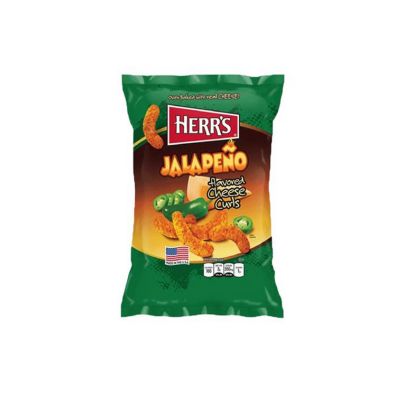 Herr's Jalapeno Cheese Curls 12x113g