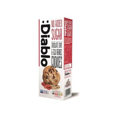 Diablo Sugar Free Chocolate Chip Cookies - 12 x 130g