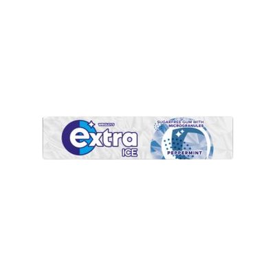 Extra Ice Peppermint Sugar Free Chewing Gum 10 Pieces x 30
