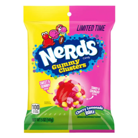 Nerds Gummy Clusters Cherry Lemonade Bag 12x141g