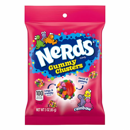 Nerds Gummy Clusters Original Bag 12x141g