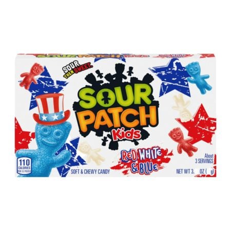 Sour Patch Kids Red White Blue Edition 12x99g