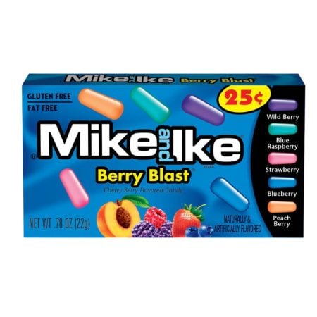 Mike & Ike Changemaker Berry Blast (24x22g)