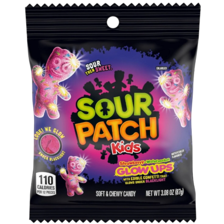 Sour Patch Kids Glow Up Bag 12x87g