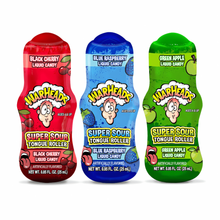 Warheads Super Sour Tongue Roller 12x25g