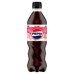 Pepsi Strawberries 'N' Cream Flavour Bottle PMP 12x500ml
