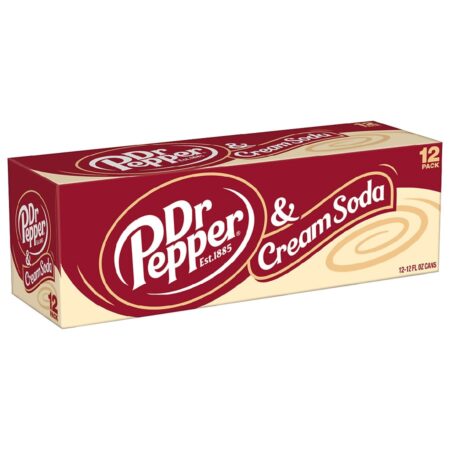 Dr Pepper Cream Soda USA 12x355ml