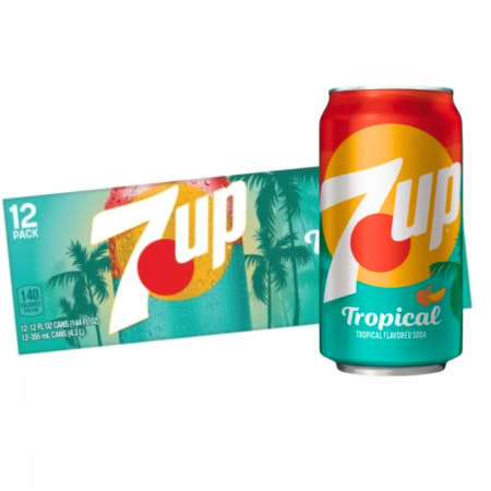 7up USA Tropical 12x355ml
